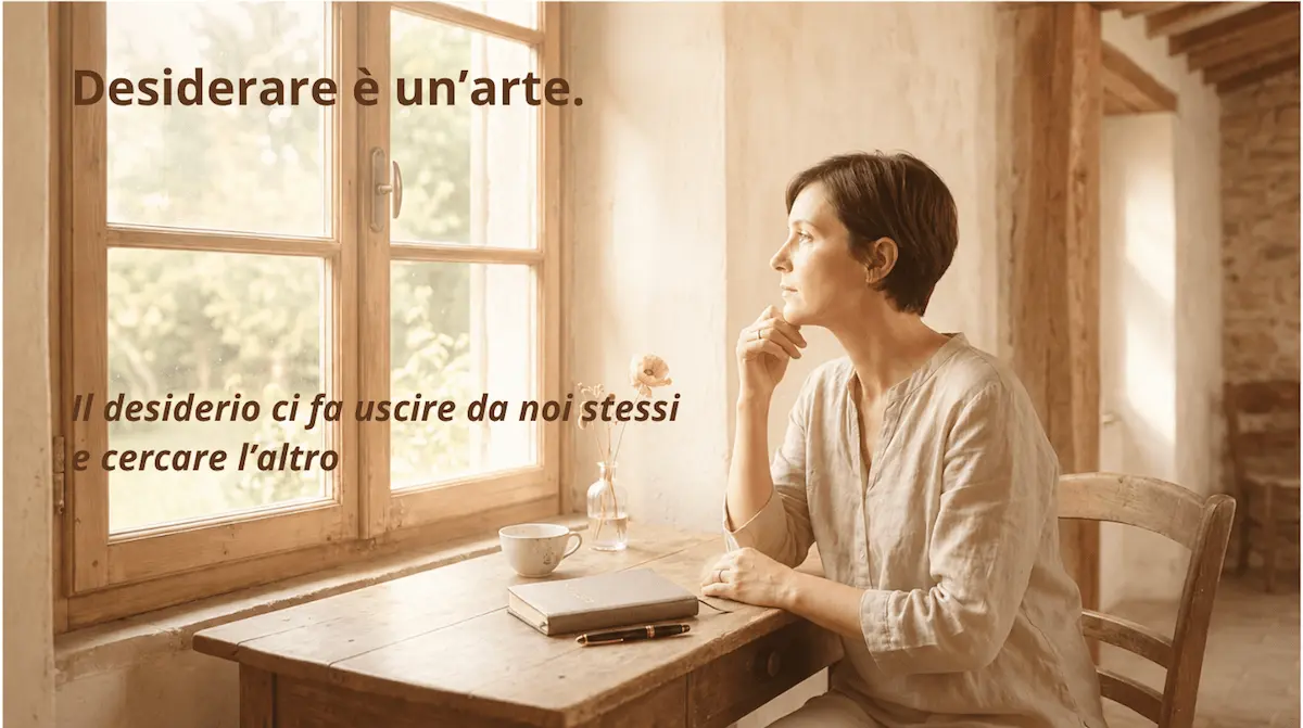 donna che guarda dalla finestra